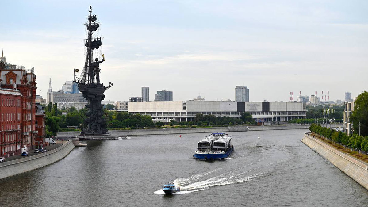 Москва река в Москве Момост