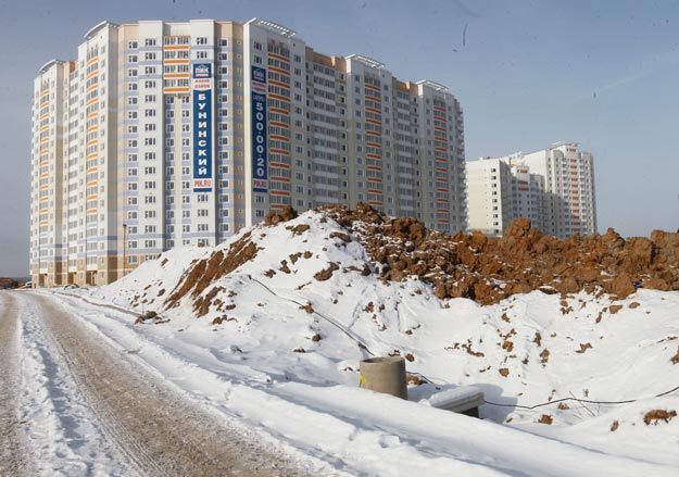 Большая часть нового строительства отныне располагается за пределами МКАД