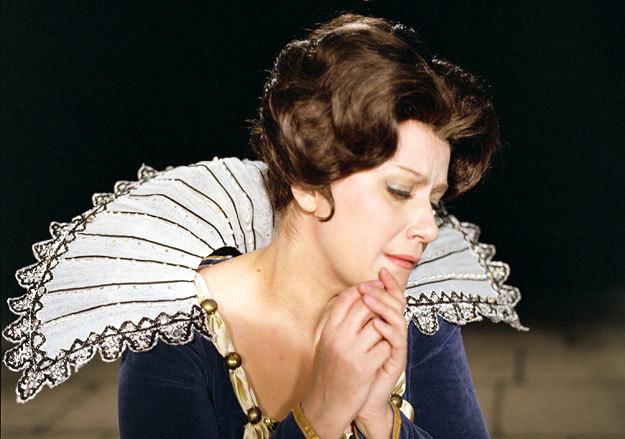 Елена Образцова в роли Марины Мнишек в опере "Борис Годунов", 1979 г.