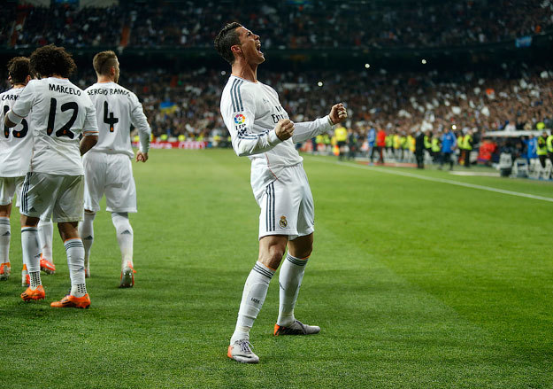 Нападающий Real Madrid Криштиану Роналду