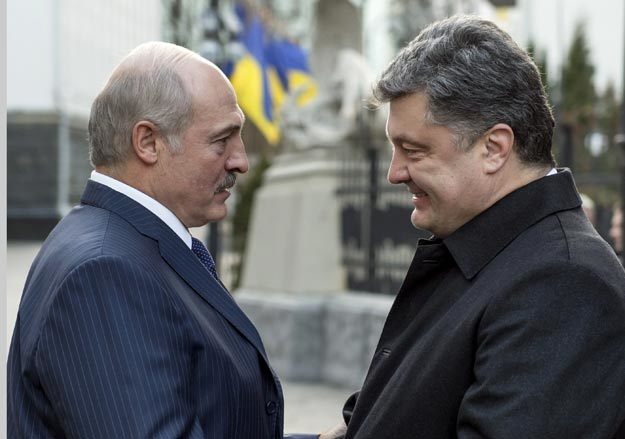 Нурсултан Назарбаев и Петр Порошенко