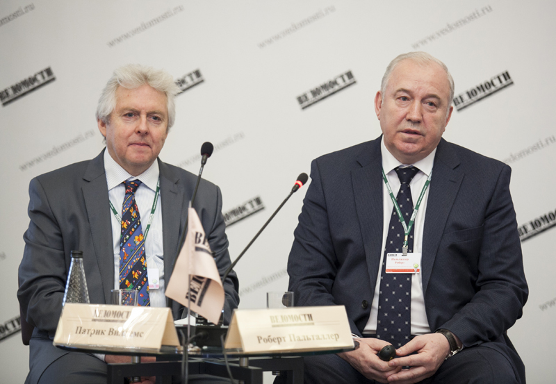 Патрик Виллемс, руководитель программы по развитию ВИЭ в России, IFC и Роберт Пальталлер,  первый заместитель Председателя, Правительство Республики Алтай