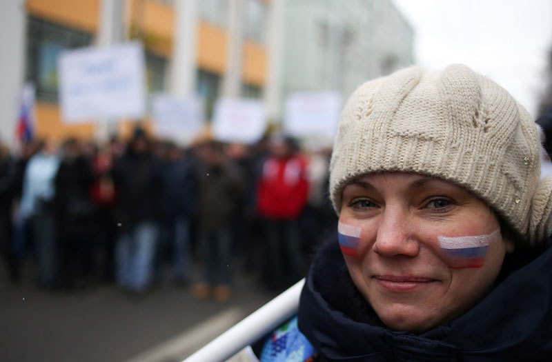 Шествие сторонников ввода войск

Шествие в Москве в поддержку соотечественников на Украине