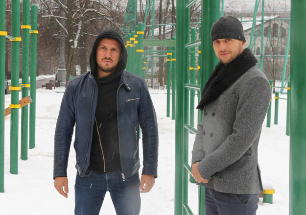 Максим Попов (справа) и Максим Неверов продвигают в России  новое направление фитнеса