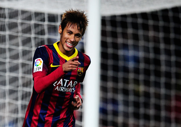 Бразильский футболист Неймар