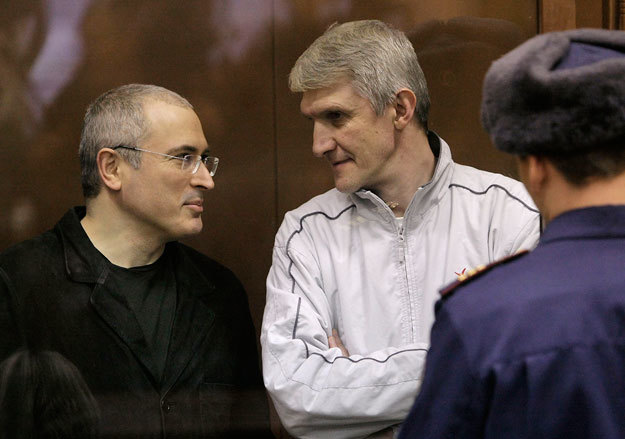 Михаил Ходорковский и Платон Лебедев