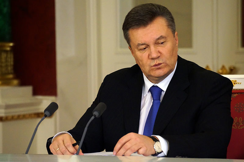 Президент Украины Виктор Янукович надеялся на Москву, и она его не подвела