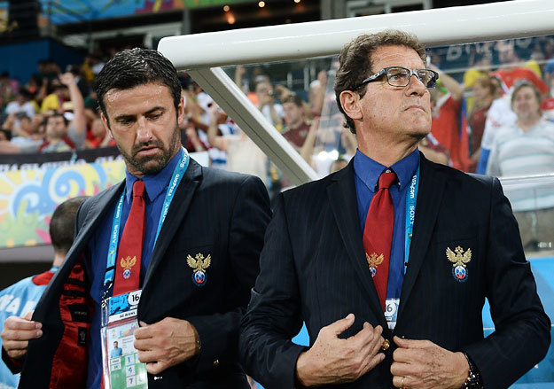 Фабио Капелло (справа) и Кристиан Пануччи