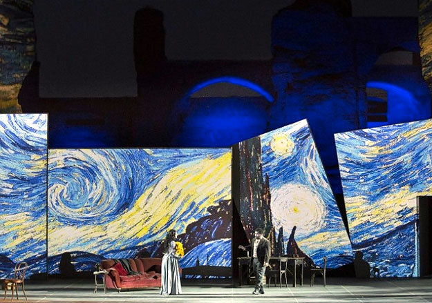 Фоном спектакля стали полотна импрессионистов