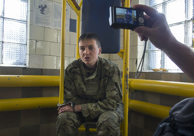 Украинская военнослужащая Надежда Савченко