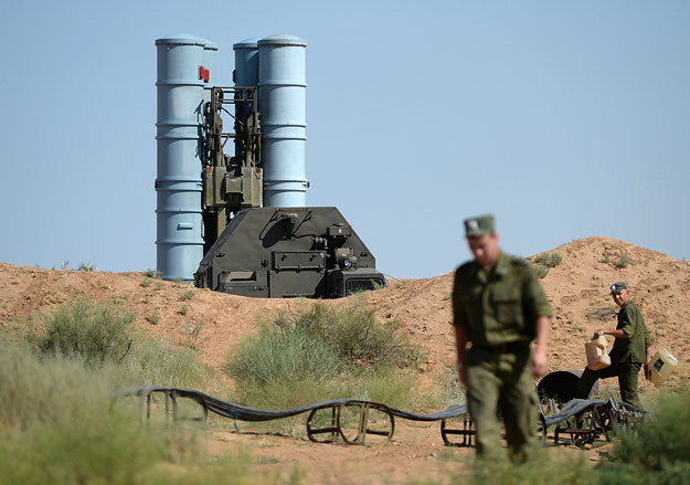 Боевые стрельбы ЗРС С-300 на полигоне Ашулук в Астраханской области, 31 июля