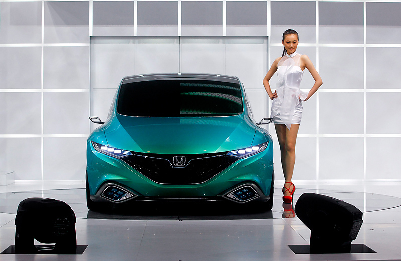 Honda Concept S - прообраз серийной модели, разработанной для китайского рынка.