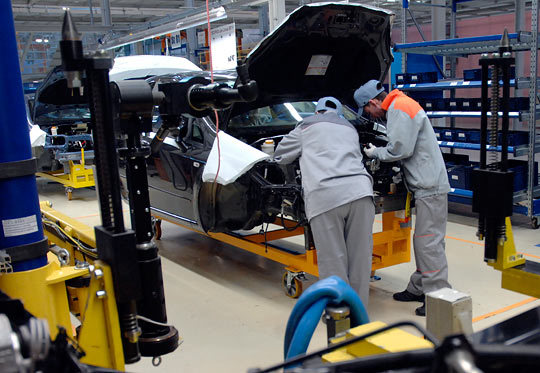 Пока Ford Sollers производит машины в Елабуге только методом крупноузловой сборки