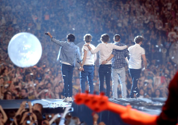 Кадр из фильма «One Direction: Это мы»