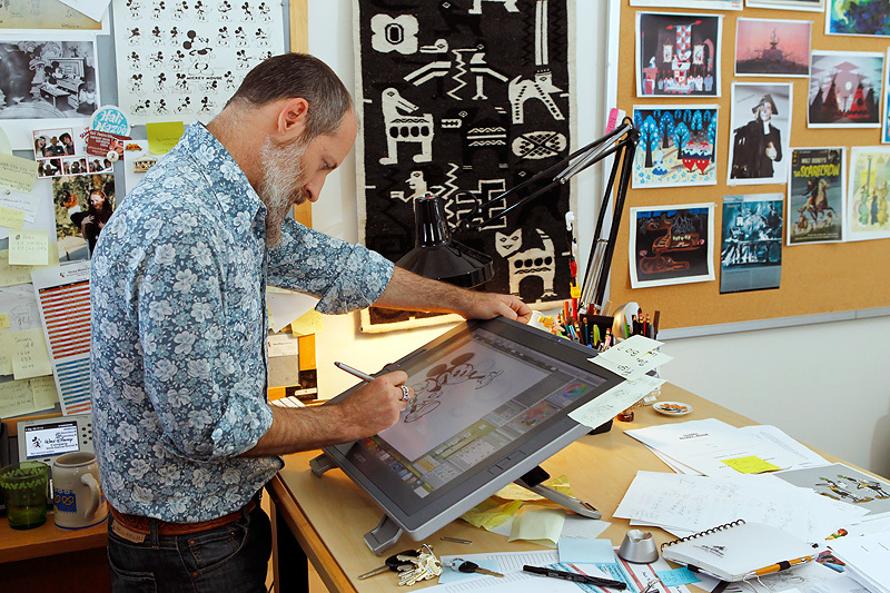 Пол Рудиш - автор нового цикла о Микки-Маусе