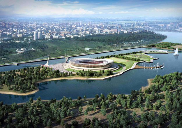 Проект стадиона в Нижнем Новгороде