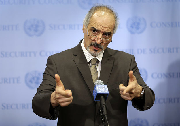 Постоянный представитель Сирии при ООН Башар Джафари заявил, что совещание постоянных членов Совбеза является незаконным