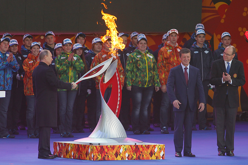 Владимир Путин и Дмитрий Козак