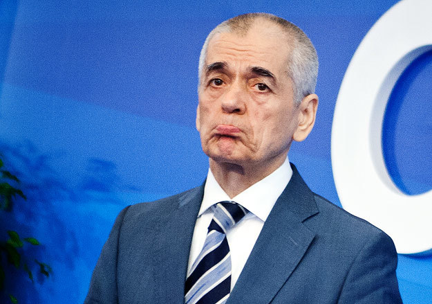 Руководитель Роспотребнадзора Геннадий Онищенко