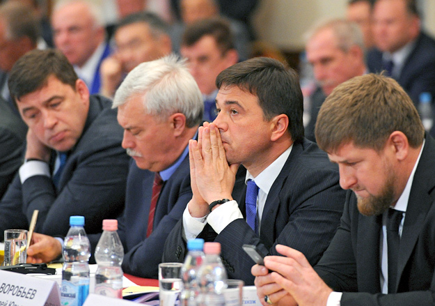 Евгений Куйвашев, Георгий Полтавченко, Андрей Воробьев и Рамзан Кадыров узнали от западных гостей  много нового