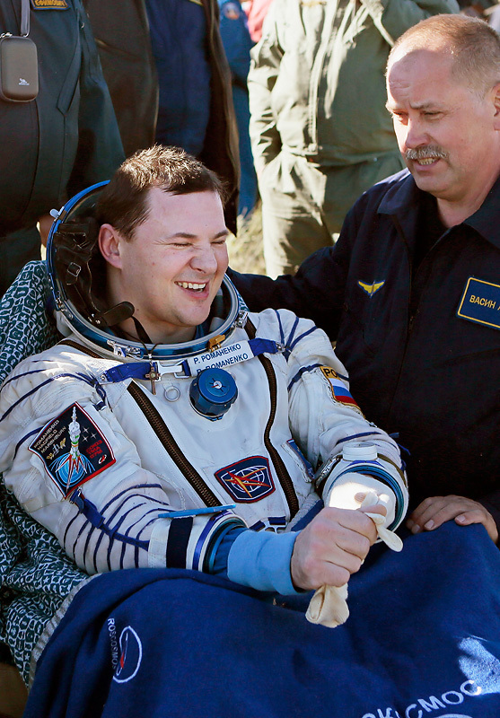 Космонавт Роман Романенко