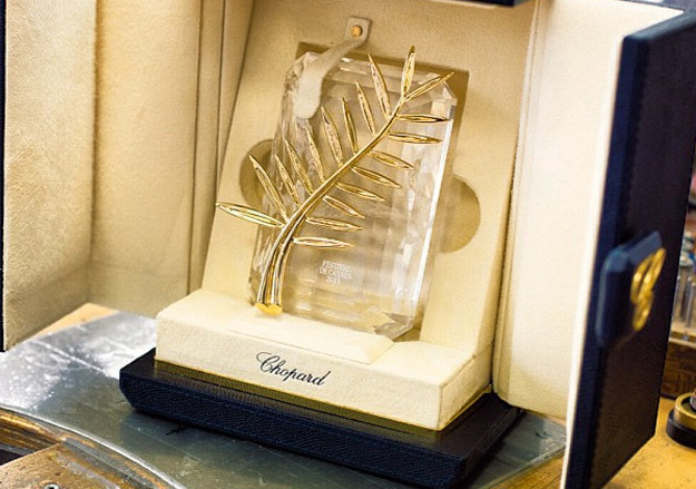 Золотая ветвь Каннского фестиваля, произведенная Chopard