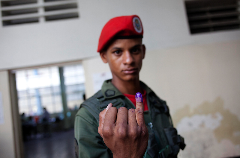 Избирательный участок в Каракасе