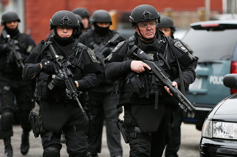 Поиски второго подозреваемого в Уотертауне