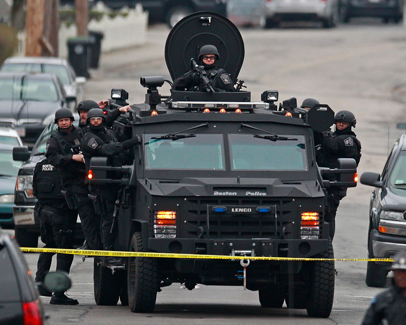 Поиски второго подозреваемого в Уотертауне