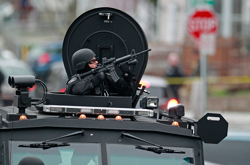 Поиски второго подозреваемого в Уотертауне