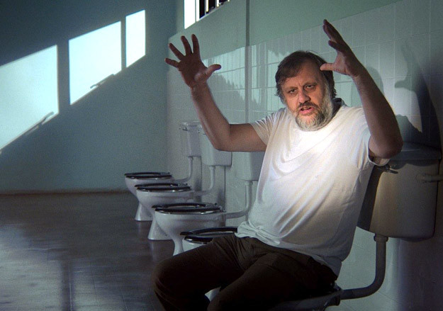 Славой Жижек философствует, где придется