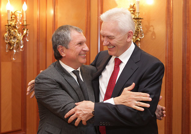 Игорь Сечин с Геннадием Тимченко