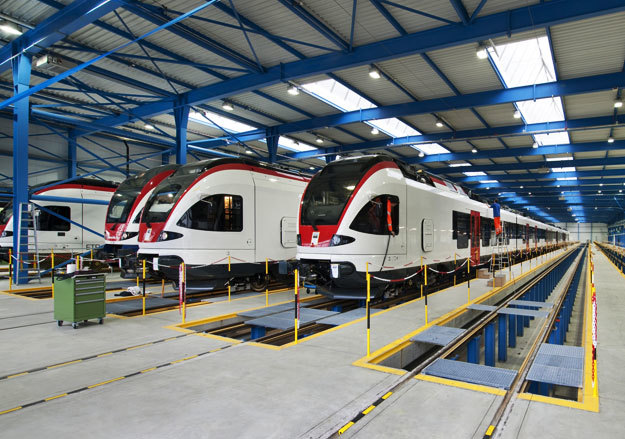 Первые электрички Stadler появятся в Москве в 2015 г.