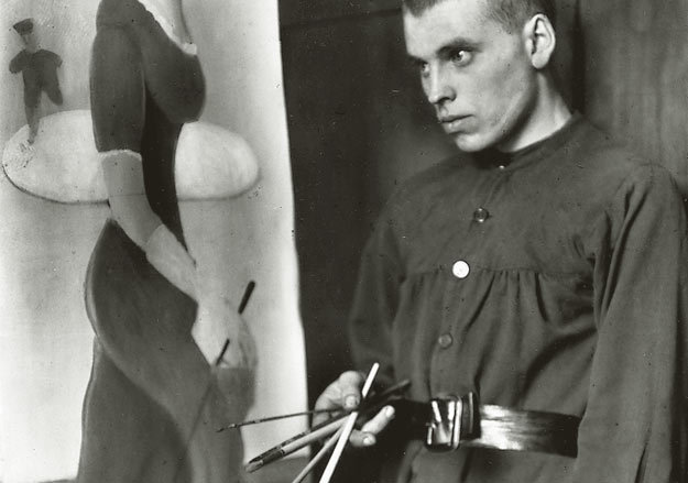 Август Зандер. Художник (Готфрид Брокманн), 1924 г.