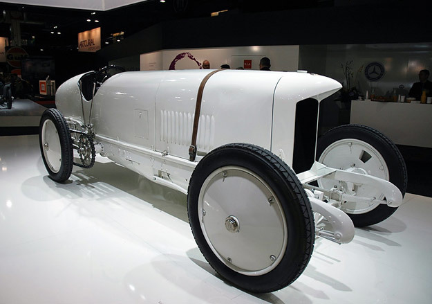 Гоночный Benz с мотором 12 литров, 120  л.с., 1908 г.