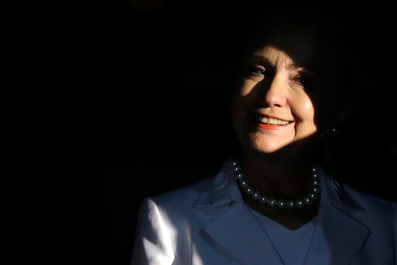 Уходящий госсекретарь -  Хиллари Клинтон.