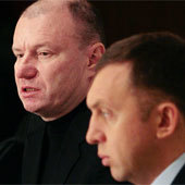 Владимир Потанин (слева) и Олег Дерипаска