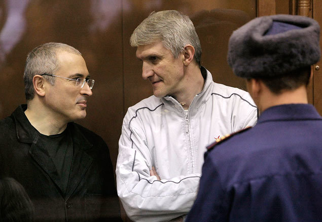 Михаил Ходорковский и Платон Лебедев