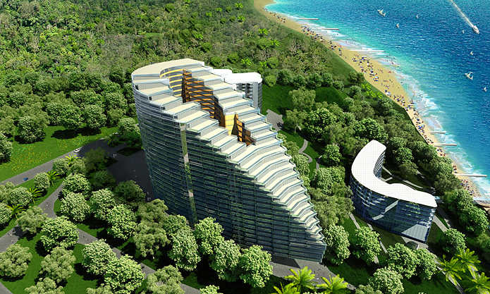 Многофункциональный комплекс с апартаментами «Актер-Гэлэкси» в Сочи (проектирование: 2007 г.)