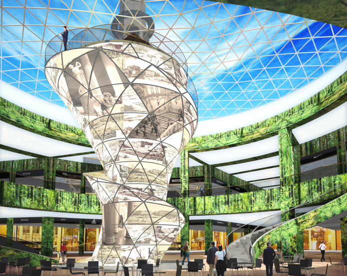 Развитие подземного пространства под площадью Восстания в Санкт-Петербурге (проектирование: 2007–2008 г.г.)