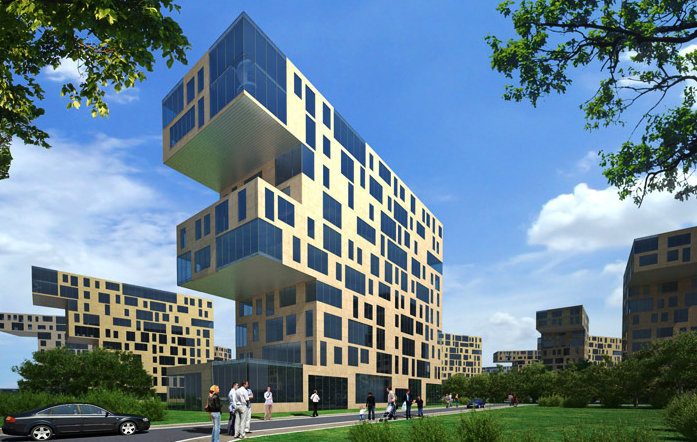 Градостроительная концепция района Рублево-Архангельское в Красногорске (проектирование: 2007–2008 г.г.)