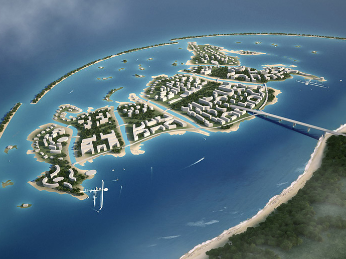 Морской курорт «Остров Федерации» в Сочи (проектирование: 2008 г.)