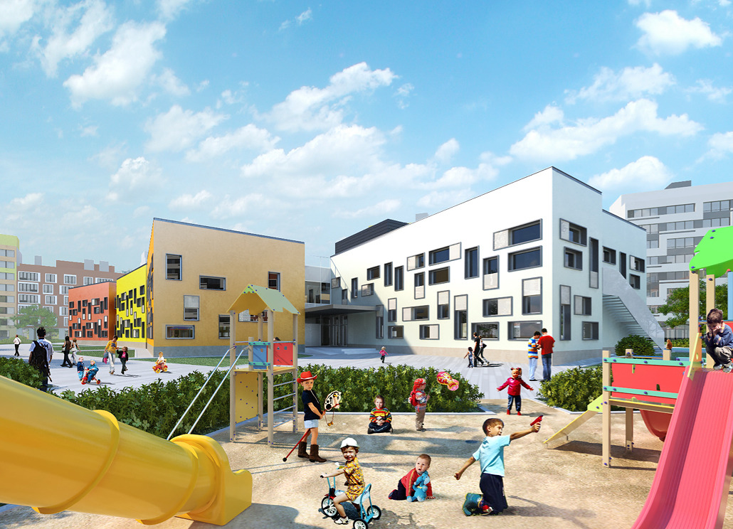 Радужный сад в Московской области (проектирование: 2010 - н.вр.)