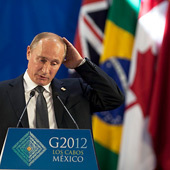 Владимир Путин на саммите в Мексике