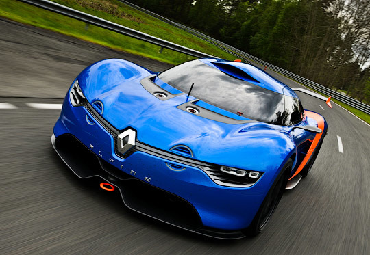 Renault представила концептуальное спорт-купе Alpine A110-50