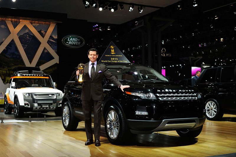 Range Rover Evoque назван победителем в дизайне