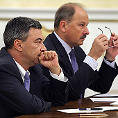 Андрей Акимов и Владимир Дмитриев
