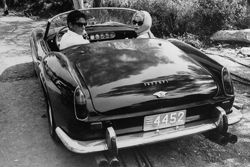 Ferrari 250 GT SWB California Spider 1961 г. принадлежала когда-то Алену Делону