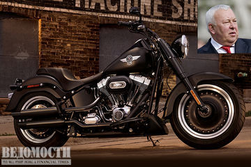 Директор ФСО Евгений Муров. Harley-Davidson.