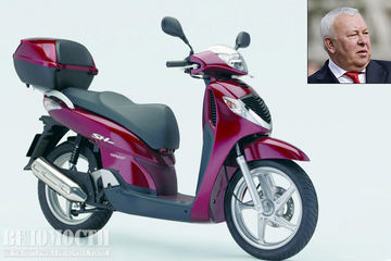Директор ФСО Евгений Муров. Honda SES 1504.